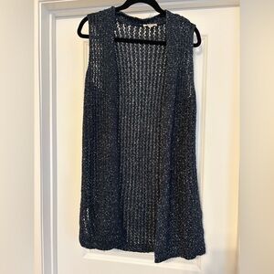 Women's Knit Sleeveless cardigan